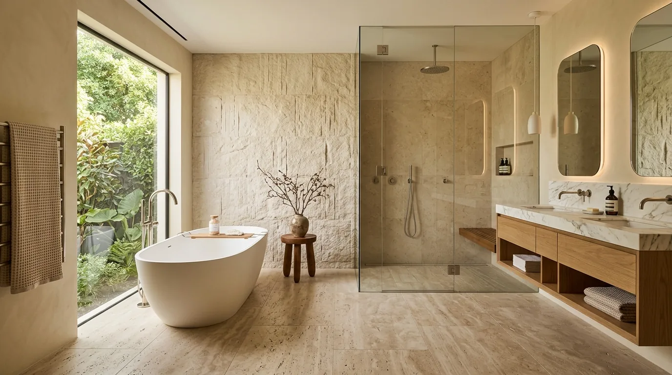 Luxury Bathroom interior styling