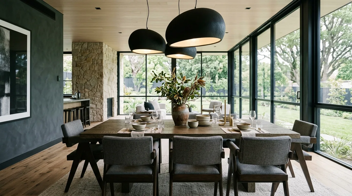 Luxury Dining Room interior styling