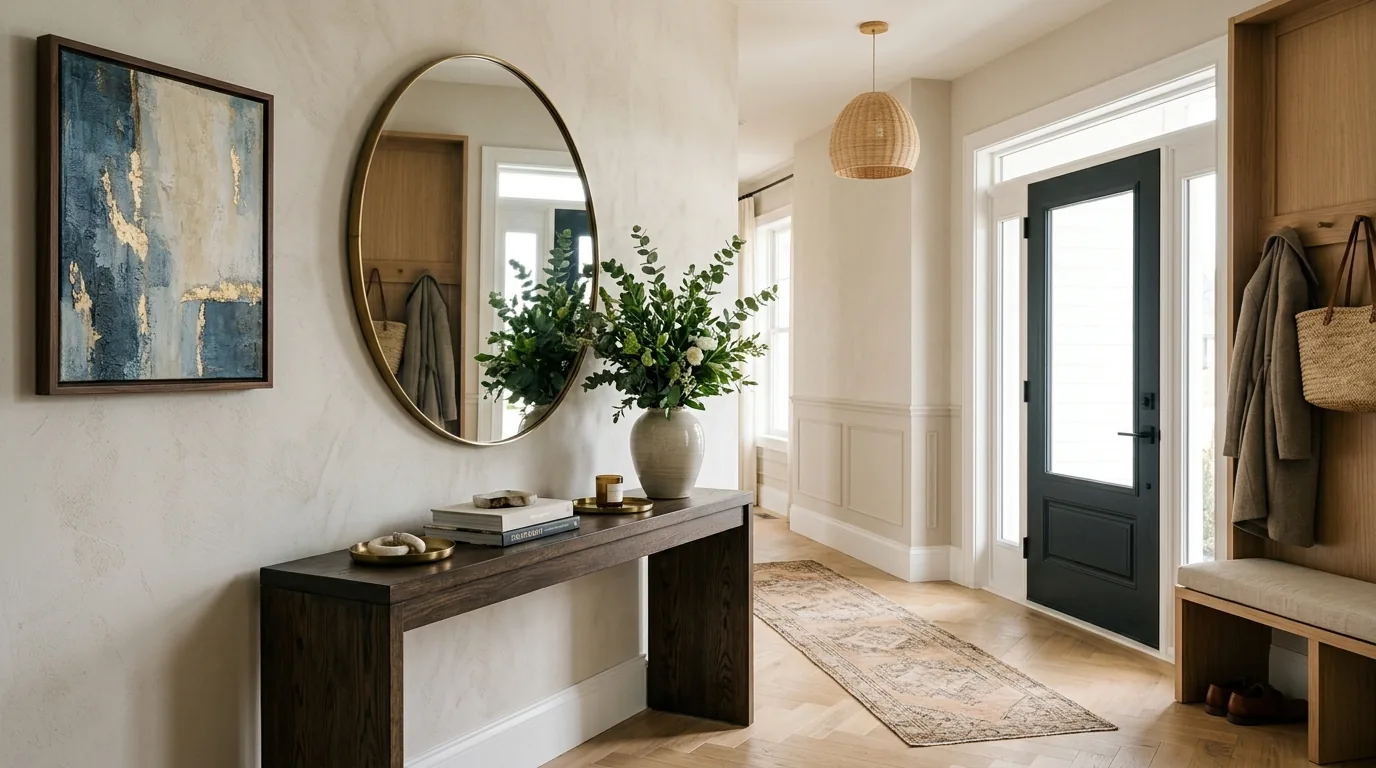 Luxury Entryway interior styling