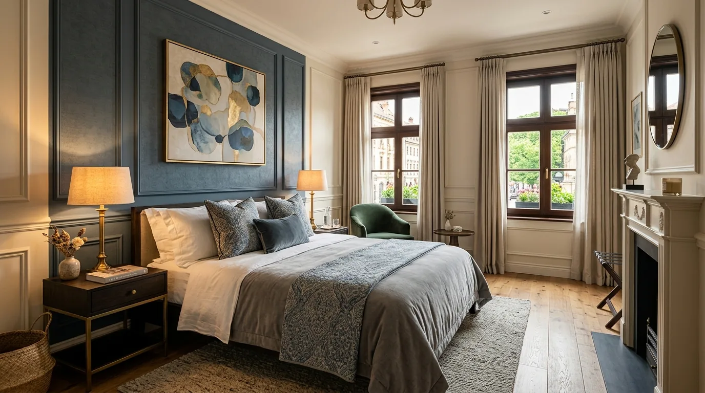 Luxury Guest Room interior styling