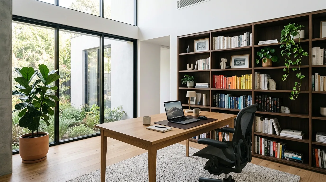 Luxury Home Office interior styling