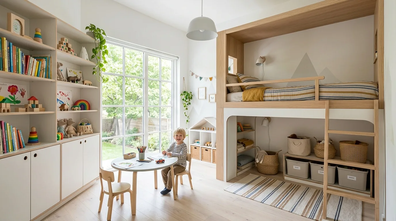 Luxury Kids Room interior styling