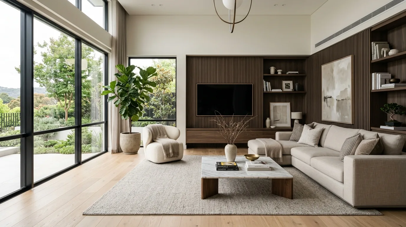 Luxury Living Room interior styling