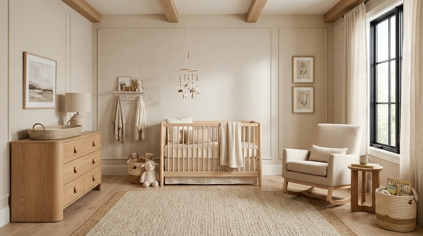 Luxury Nursery interior styling